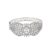 Opal Touch - Divine Cubic Zirconia Kada Bracelet - Bracelet