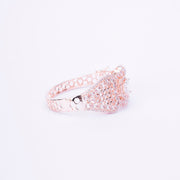 Opal Touch - Divine Cubic Zirconia Kada Bracelet - Bracelet
