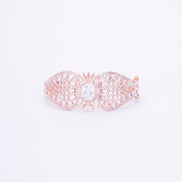 Opal Touch - Divine Cubic Zirconia Kada Bracelet - Bracelet