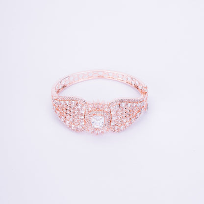 Opal Touch - Divine Cubic Zirconia Kada Bracelet - Bracelet