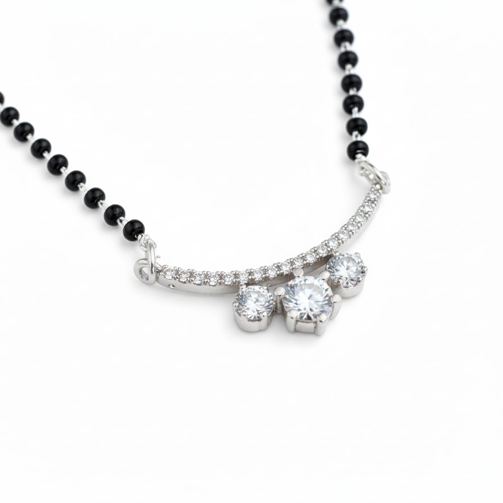 Divine Elegance Mangalsutra - Opal Touch