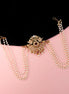 Matha Patti - Divine Flier Gold Plated Juda Pin - Opal Touch