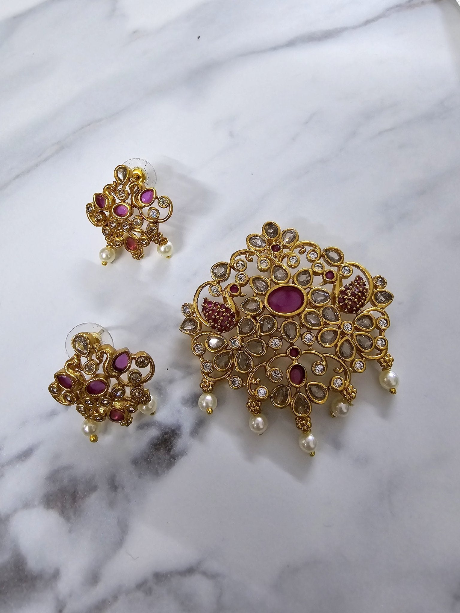 Locket Set - Divine Grace Matte Locket Set - Opal Touch