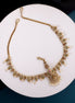 Matha Patti - Divine Lakshmi Matte Black Plated Matha Patti - Opal Touch