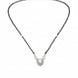 Divine Link Rhodium Mangalsutra - Opal Touch