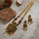 Opal Touch - Divine Peacock Long Neclace Set - Necklace