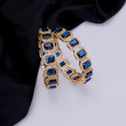 Opal Touch - Divine Rectangle AD Bangles (Pack of 2) - Bangles