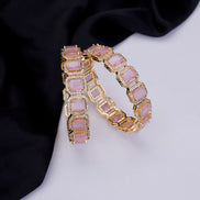 Opal Touch - Divine Rectangle AD Bangles (Pack of 2) - Bangles