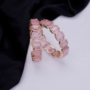Opal Touch - Divine Rectangle AD Bangles (Pack of 2) - Bangles