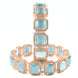 Divine Rectangle AD Bangles (Pack of 2) - Opal Touch