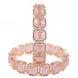 Divine Rectangle AD Bangles (Pack of 2) - Opal Touch
