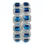 Divine Rectangle AD Bangles (Pack of 2) - Opal Touch