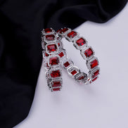 Opal Touch - Divine Rectangle AD Bangles (Pack of 2) - Bangles