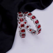 Opal Touch - Divine Rectangle AD Bangles (Pack of 2) - Bangles