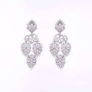 Opal Touch - Divine Rhodium Studs - Earrings