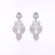 Opal Touch - Divine Rhodium Studs - Earrings