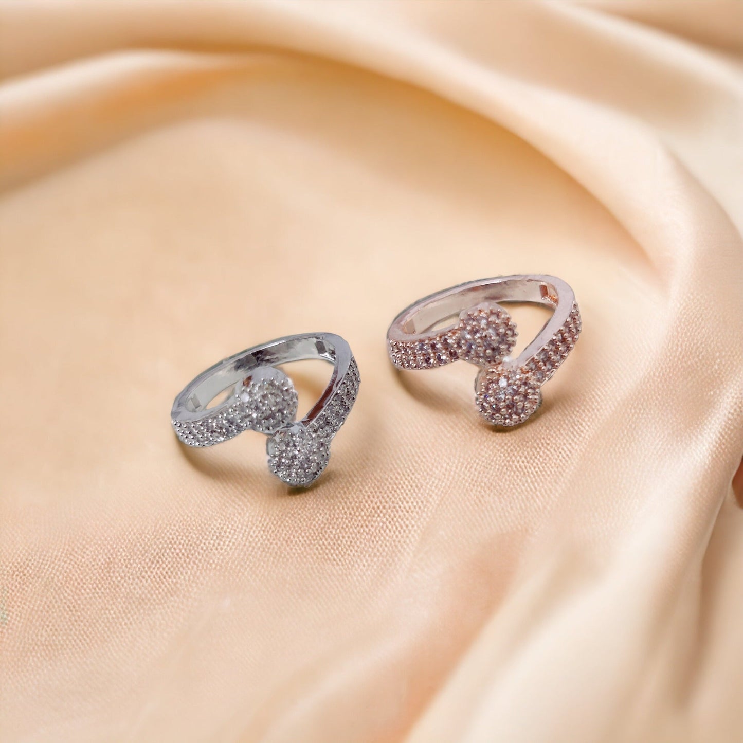 Opal Touch - Dual Tone Splendor Ring - Ring