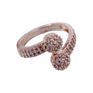Opal Touch - Dual Tone Splendor Ring - Ring