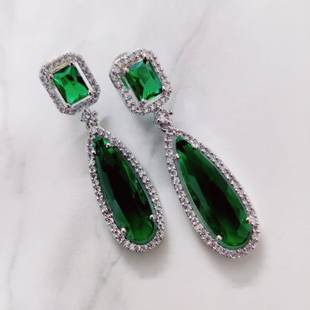 Opal Touch - Elegance Drop Earrings - Earrings