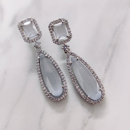 Opal Touch - Elegance Drop Earrings - Earrings