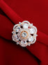 Opal Touch - Elegance Enshrined Rose Gold Ring - Ring