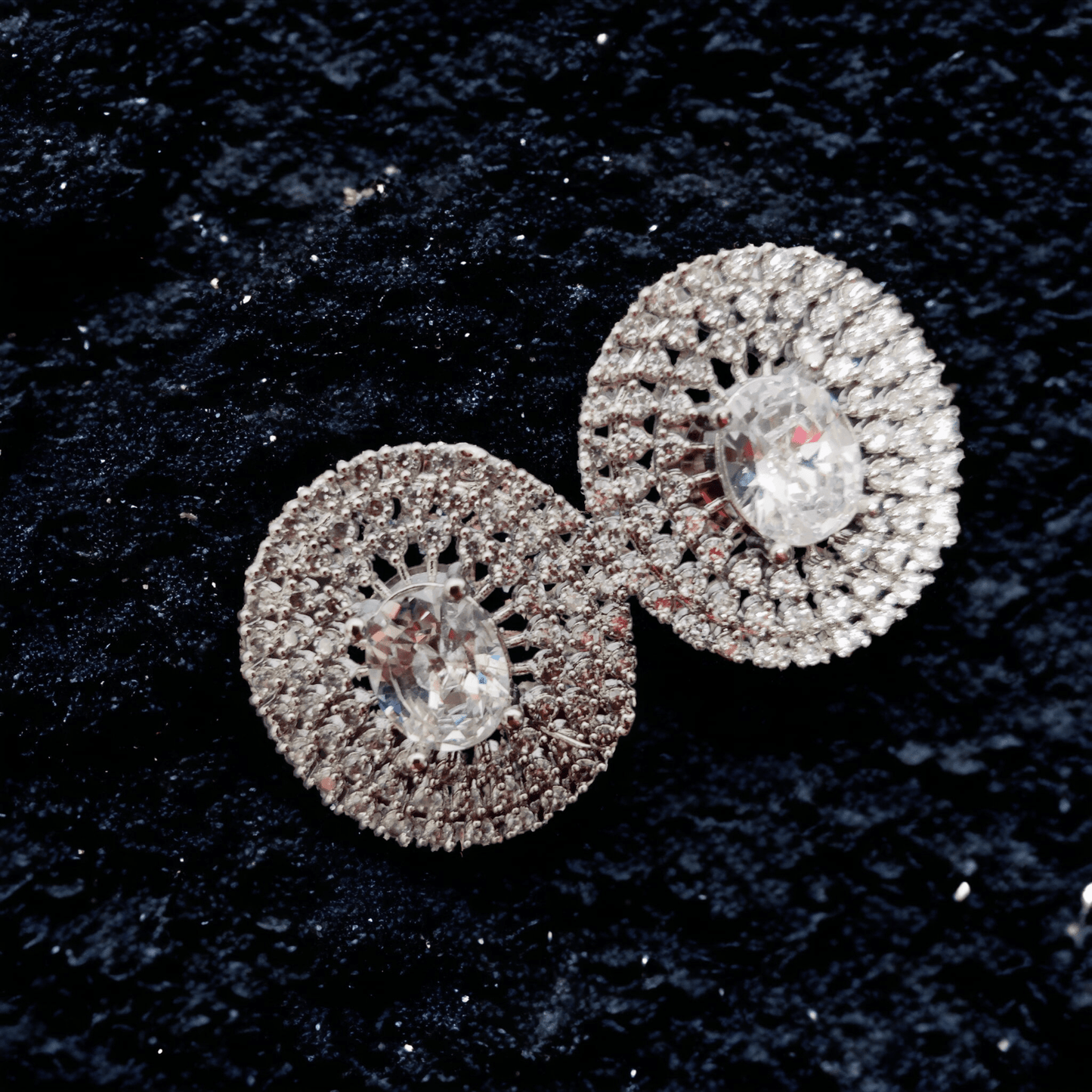Opal Touch - Elegance in Ivory Studs - Studs