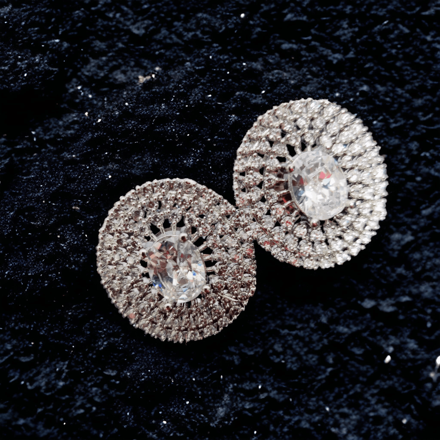 Opal Touch - Elegance in Ivory Studs - Studs