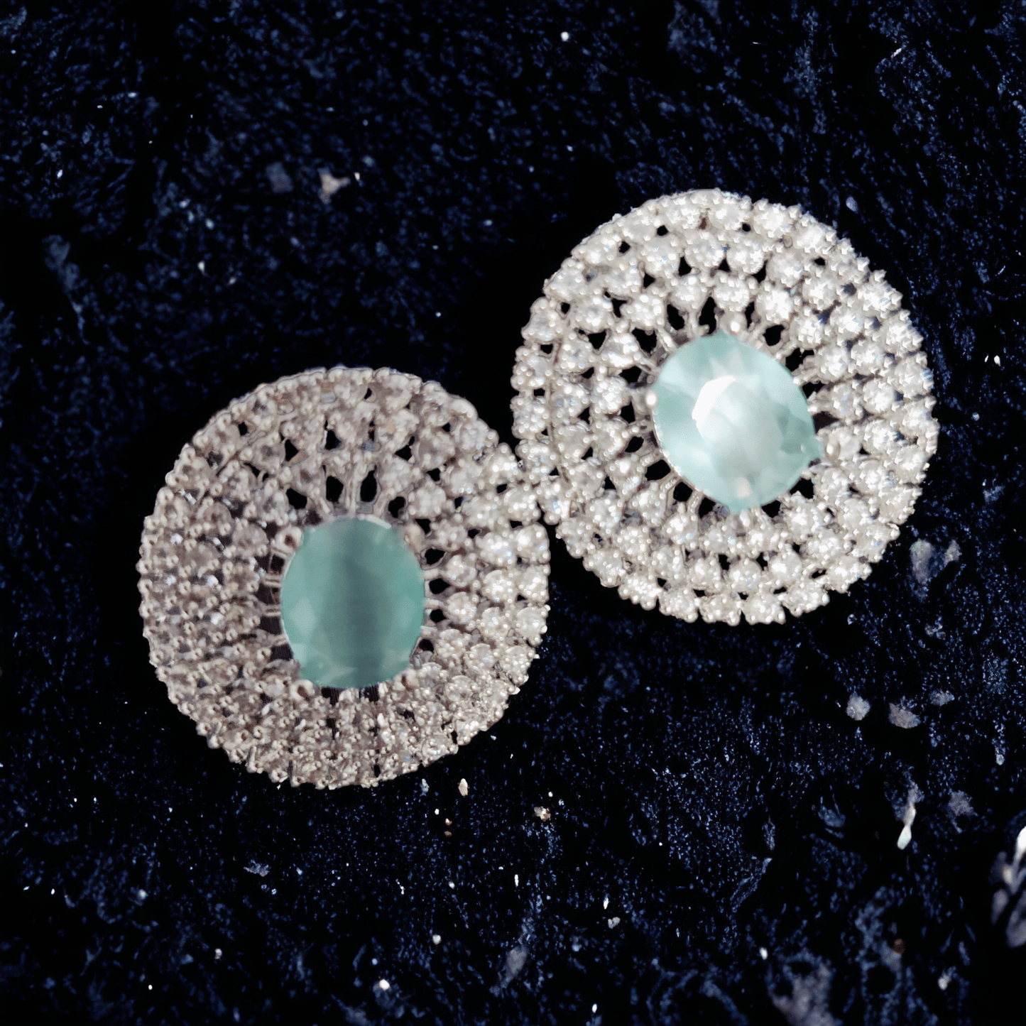 Opal Touch - Elegance in Ivory Studs - Studs