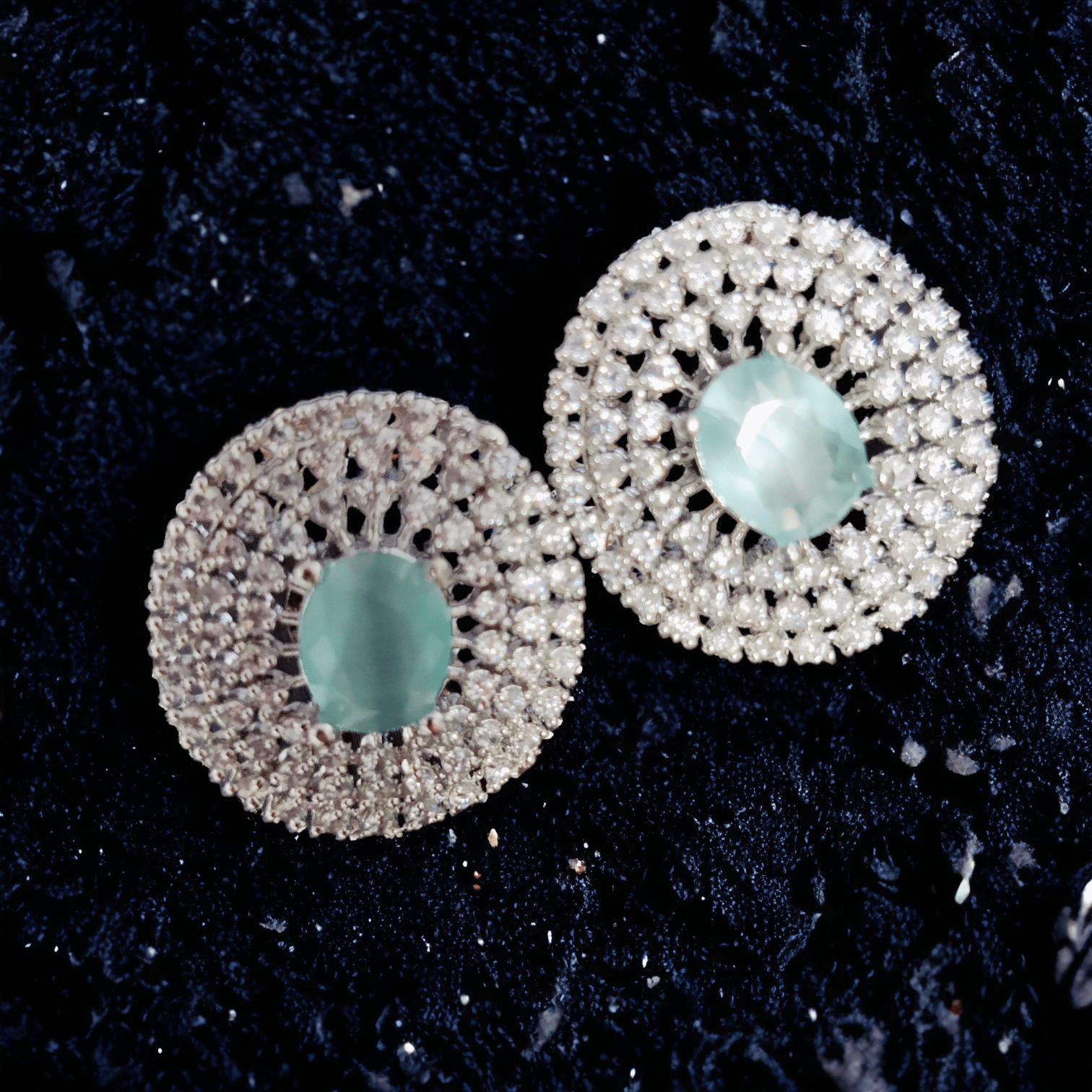 Opal Touch - Elegance in Ivory Studs - Studs