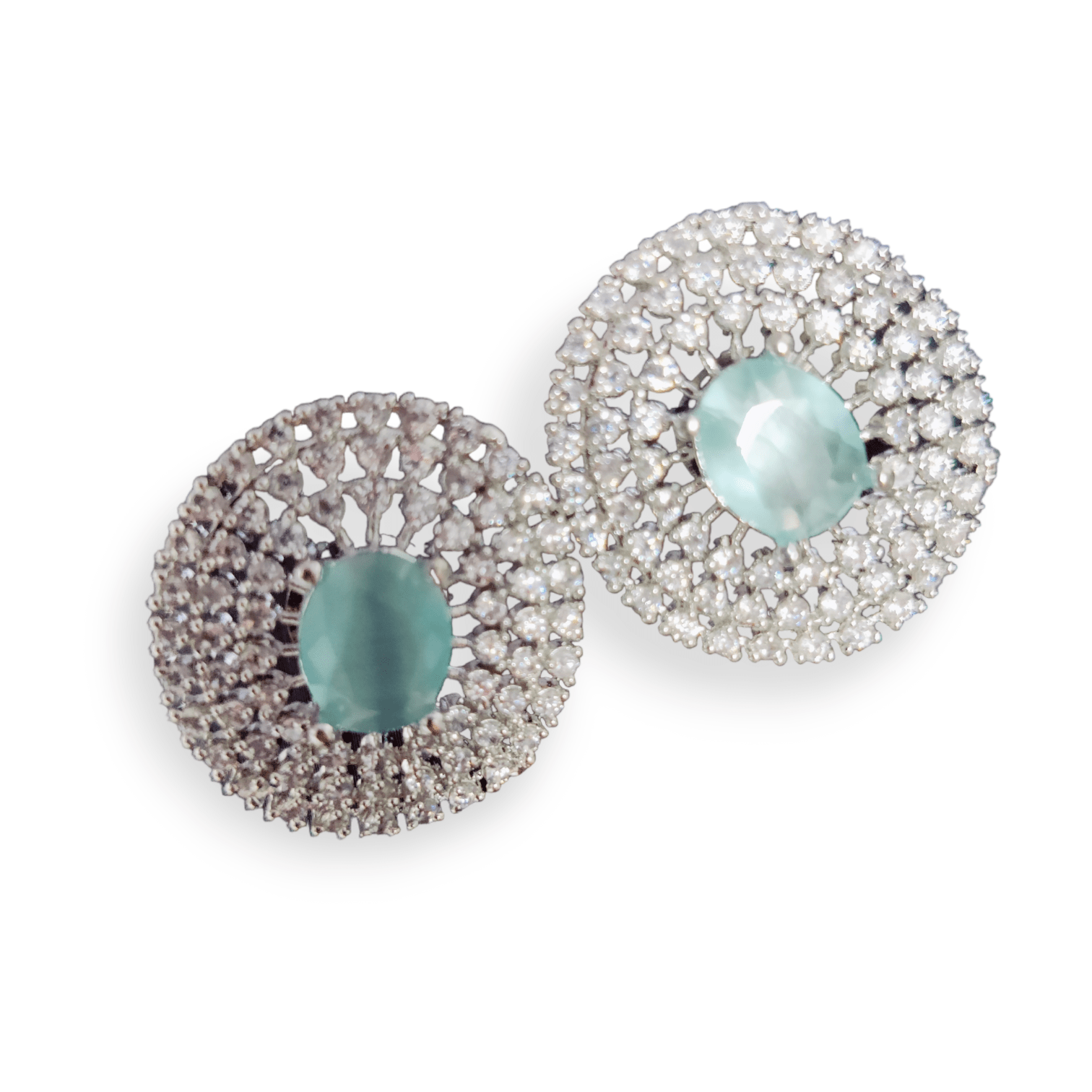 Opal Touch - Elegance in Ivory Studs - Studs