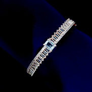 Opal Touch - Elegance in White Rose Gold Bracelet - Bracelets