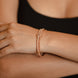 Opal Touch - Elegance in White Rose Gold Bracelet - Bracelets
