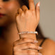 Opal Touch - Elegance in White Rose Gold Bracelet - Bracelets