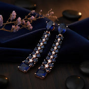 Elegance Rose Earrings - Opal Touch