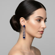 Elegance Rose Earrings - Opal Touch