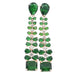 Elegance Rose Earrings - Opal Touch