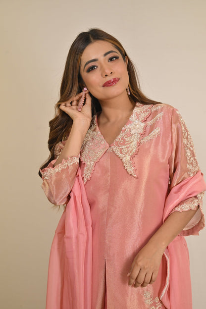 Elegance Rose Earrings - Opal Touch