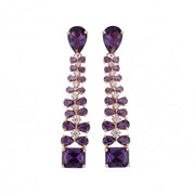 Elegance Rose Earrings - Opal Touch