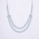 Opal Touch - Elegant 2 Layer Oval Necklace Set - Necklace