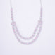 Opal Touch - Elegant 2 Layer Oval Necklace Set - Necklace