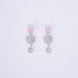 Opal Touch - Elegant 2 Layer Oval Necklace Set - Necklace