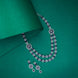 Opal Touch - Elegant 2 Layer Oval Necklace Set - Necklace