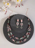 Opal Touch - Elegant 2 Layer Oval Necklace Set - Necklace