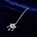 Elegant AD Stone Embellished Maang Tikka - Opal Touch