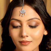 Elegant AD Stone Embellished Maang Tikka - Opal Touch