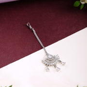 Elegant AD Stone Embellished Maang Tikka - Opal Touch