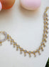 Opal Touch - Elegant American Diamond Nath with String - Nose Pin