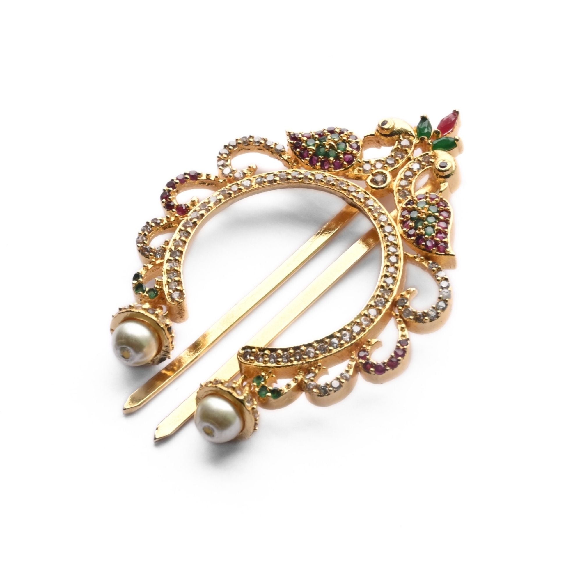 Juda Pin - Elegant Attire Gold Plated Juda Pin - Opal Touch