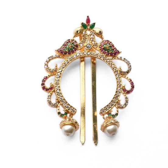 Juda Pin - Elegant Attire Gold Plated Juda Pin - Opal Touch
