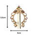 Juda Pin - Elegant Attire Gold Plated Juda Pin - Opal Touch